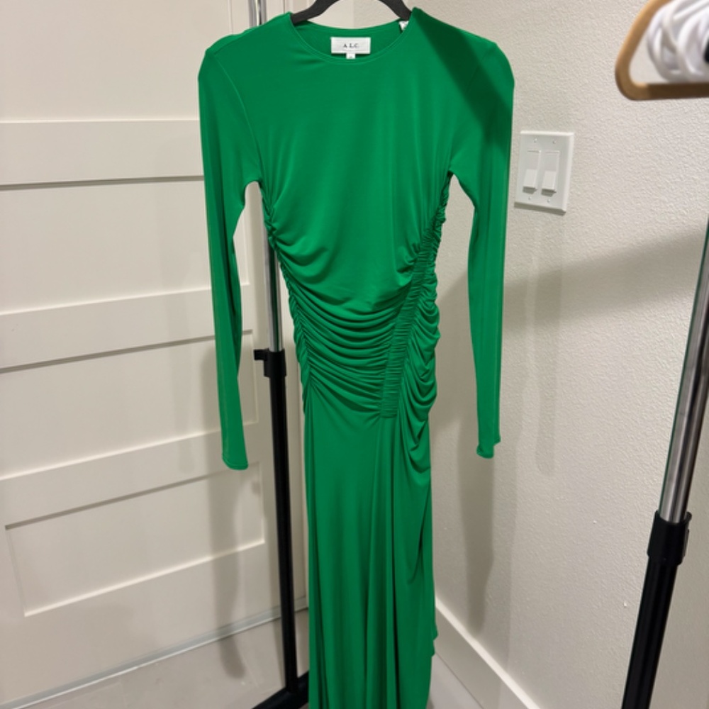 A.L.C. Adeline Dress in Fern - LIKE NEW (no tags, but never used)